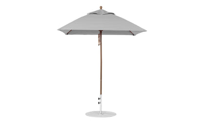 Ledge 6.5' Square Pulley Essential Fiberglass Umbrella