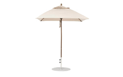 Ledge 6.5' Square Pulley Essential Fiberglass Umbrella