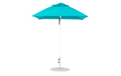 Ledge 6.5' Square Pulley Essential Fiberglass Umbrella