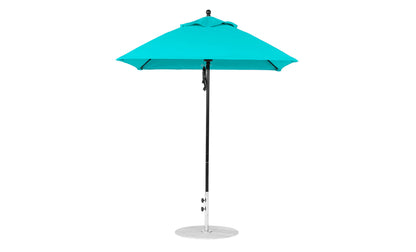 Ledge 6.5' Square Pulley Essential Fiberglass Umbrella