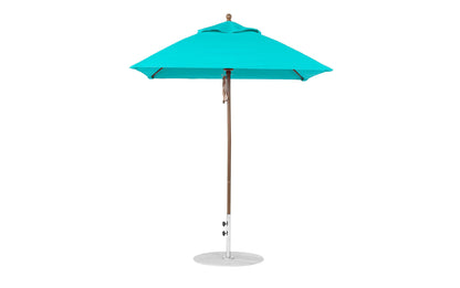 Ledge 6.5' Square Pulley Essential Fiberglass Umbrella