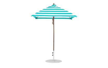 Ledge 6.5' Square Pulley Essential Fiberglass Umbrella