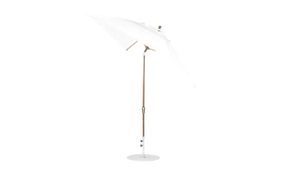 Ledge 7.5' Square Crank Auto Tilt Essential Fiberglass Umbrella