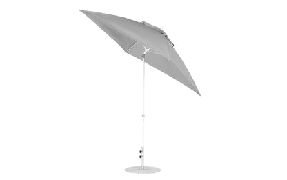 Ledge 7.5' Square Crank Auto Tilt Essential Fiberglass Umbrella