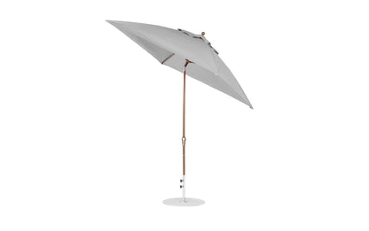 Ledge 7.5' Square Crank Auto Tilt Essential Fiberglass Umbrella