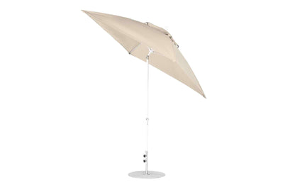 Ledge 7.5' Square Crank Auto Tilt Essential Fiberglass Umbrella