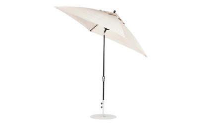 Ledge 7.5' Square Crank Auto Tilt Essential Fiberglass Umbrella