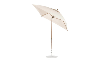 Ledge 7.5' Square Crank Auto Tilt Essential Fiberglass Umbrella