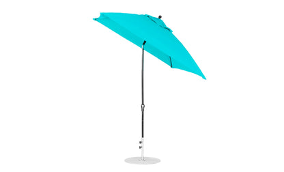Ledge 7.5' Square Crank Auto Tilt Essential Fiberglass Umbrella