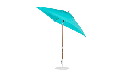 Ledge 7.5' Square Crank Auto Tilt Essential Fiberglass Umbrella