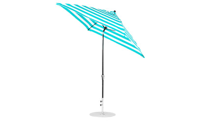 Ledge 7.5' Square Crank Auto Tilt Essential Fiberglass Umbrella