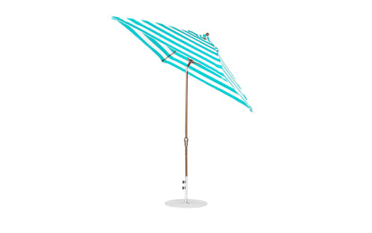 Ledge 7.5' Square Crank Auto Tilt Essential Fiberglass Umbrella
