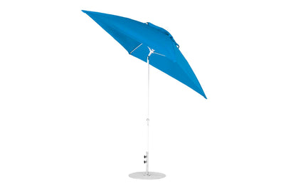 Ledge 7.5' Square Crank Auto Tilt Essential Fiberglass Umbrella