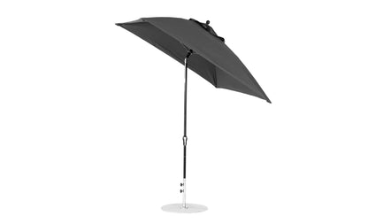 Ledge 7.5' Square Crank Auto Tilt Essential Fiberglass Umbrella