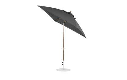 Ledge 7.5' Square Crank Auto Tilt Essential Fiberglass Umbrella