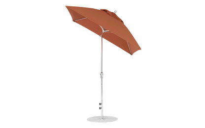 Ledge 7.5' Square Crank Auto Tilt Essential Fiberglass Umbrella