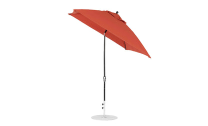 Ledge 7.5' Square Crank Auto Tilt Essential Fiberglass Umbrella