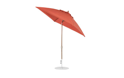 Ledge 7.5' Square Crank Auto Tilt Essential Fiberglass Umbrella