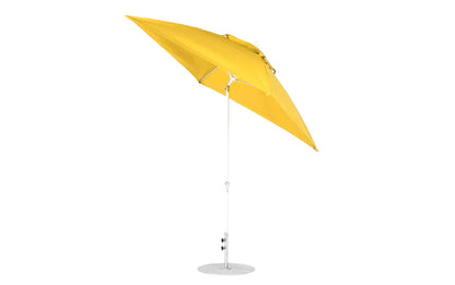Ledge 7.5' Square Crank Auto Tilt Essential Fiberglass Umbrella