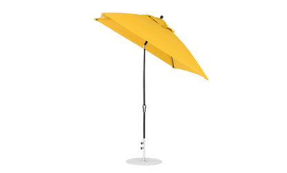 Ledge 7.5' Square Crank Auto Tilt Essential Fiberglass Umbrella