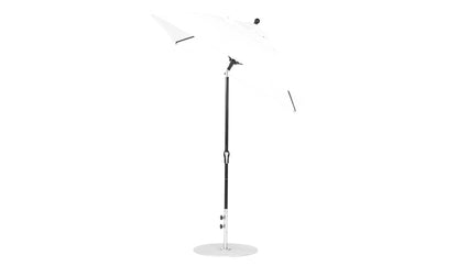 Ledge 6.5' Square Crank Auto Tilt Essential Fiberglass Umbrella