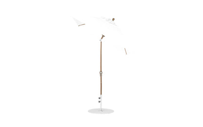 Ledge 6.5' Square Crank Auto Tilt Essential Fiberglass Umbrella