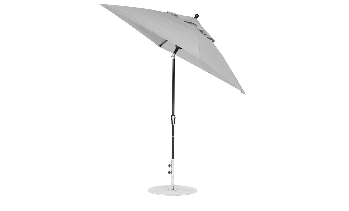 Ledge 6.5' Square Crank Auto Tilt Essential Fiberglass Umbrella