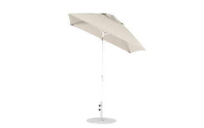 Ledge 6.5' Square Crank Auto Tilt Essential Fiberglass Umbrella