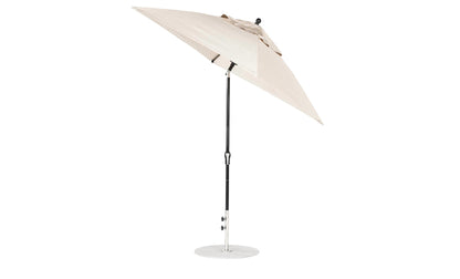 Ledge 6.5' Square Crank Auto Tilt Essential Fiberglass Umbrella