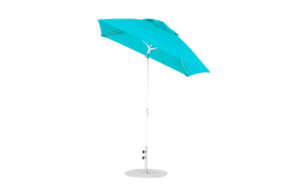 Ledge 6.5' Square Crank Auto Tilt Essential Fiberglass Umbrella