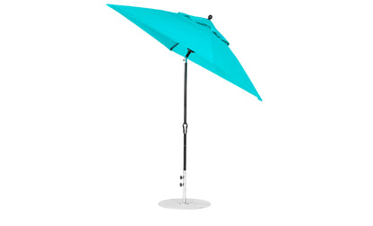 Ledge 6.5' Square Crank Auto Tilt Essential Fiberglass Umbrella