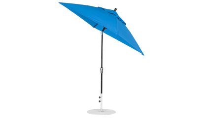 Ledge 6.5' Square Crank Auto Tilt Essential Fiberglass Umbrella
