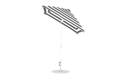 Ledge 6.5' Square Crank Auto Tilt Essential Fiberglass Umbrella