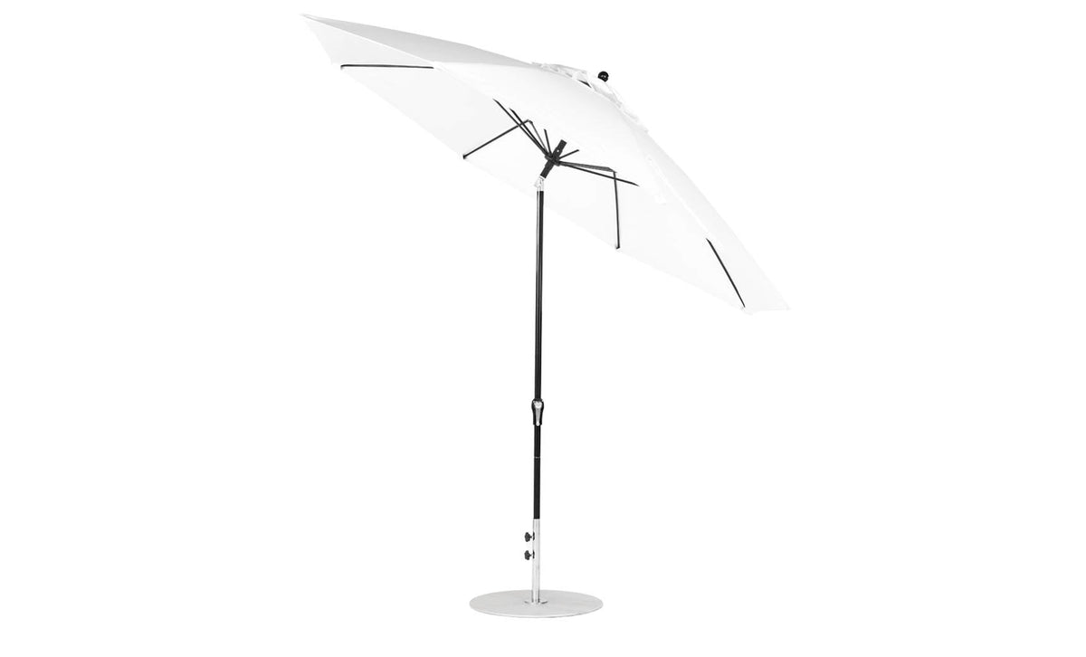 Ledge 11' Octagon Crank Auto Tilt Essential Fiberglass Umbrella