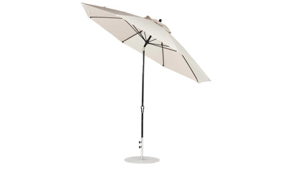 Ledge 11' Octagon Crank Auto Tilt Essential Fiberglass Umbrella