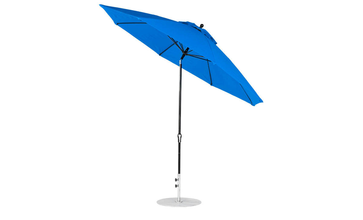 Ledge 11' Octagon Crank Auto Tilt Essential Fiberglass Umbrella