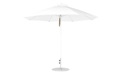 Ledge 11' Octagon Pulley Essential Fiberglass Umbrella