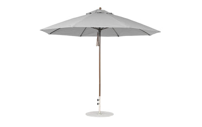 Ledge 11' Octagon Pulley Essential Fiberglass Umbrella