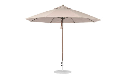 Ledge 11' Octagon Pulley Essential Fiberglass Umbrella