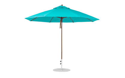 Ledge 11' Octagon Pulley Essential Fiberglass Umbrella