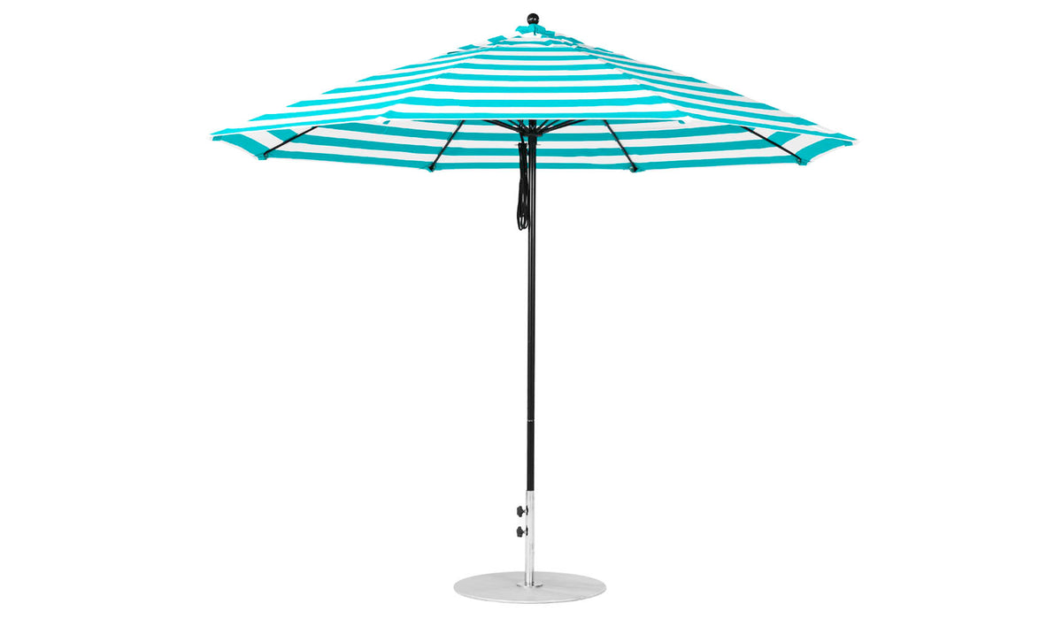 Ledge 11' Octagon Pulley Essential Fiberglass Umbrella