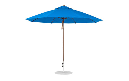 Ledge 11' Octagon Pulley Essential Fiberglass Umbrella