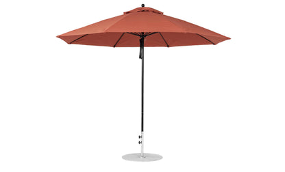 Ledge 11' Octagon Pulley Essential Fiberglass Umbrella