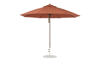 Ledge 11' Octagon Pulley Essential Fiberglass Umbrella