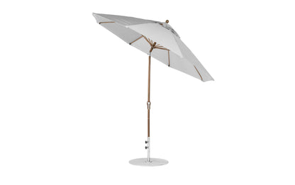 Ledge 9' Octagon Crank Auto Tilt Essential Fiberglass Umbrella