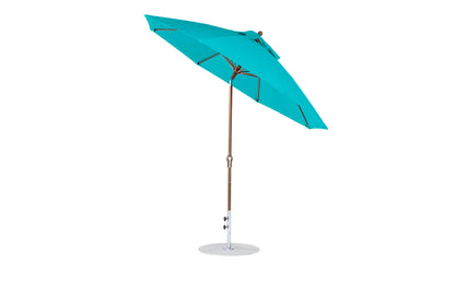Ledge 9' Octagon Crank Auto Tilt Essential Fiberglass Umbrella