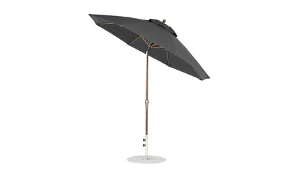 Ledge 9' Octagon Crank Auto Tilt Essential Fiberglass Umbrella