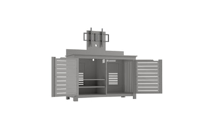 Ledge Mainstay Bar Credenza with TV Mount