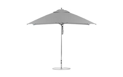 Ledge 8.5' Rectangle Pulley Essential Fiberglass Umbrella