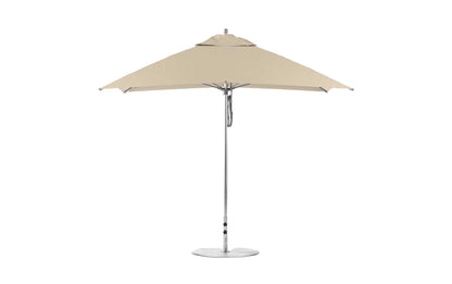 Ledge 8.5' Rectangle Pulley Essential Fiberglass Umbrella